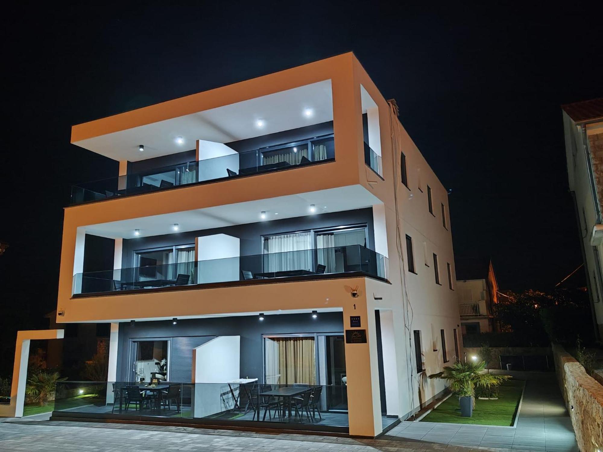 Golden Sunset Apartment Njivice Phòng bức ảnh